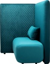 Bench Modular XL 2-seater right B - H138cm