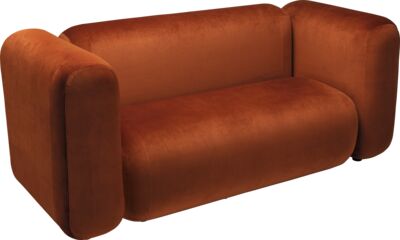 Bench Modular 2-seater LBA, arm left and right - 175cm