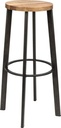 BAR STOOL LIVERPOOL HS - SEAT WOOD