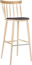 BAR STOOL TYMO HS - SEAT FLAT UPHOLSTERED