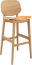 Bar stool Umea HS - seat flat upholstered