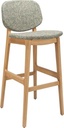 BAR STOOL UMEA HS - SEAT AND BACK UPHOLSTERED