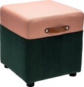 LOW STOOL/HOCKER TEMPO DUO SQ LS, 42 X 42CM