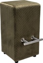 LOW STOOL/HOCKER TEMPO DUO SQ HS, 42 X 42CM
