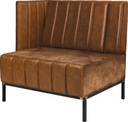 BENCH FALKOR DINER END LEFT B - 90CM