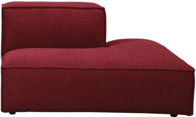 Bench Cotton ottoman LB - 138cm, back left (frontview)
