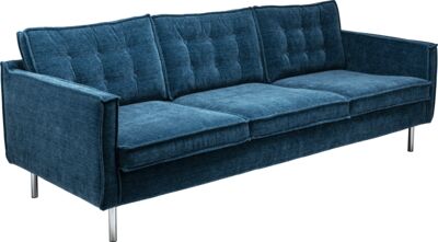 BENCH VELVET 3-SEATER LBA - 225CM