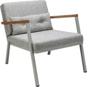 LOUNGE ARMCHAIR 25.25 LAC - UPHOLSTERED