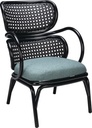 LOUNGE ARMCHAIR CURRENT LAC - CANE-PATTERN