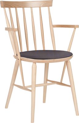 ARMCHAIR TYMO AC - SEAT FLAT UPHOLSTERED