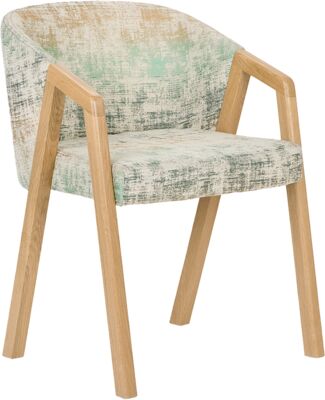 Armchair Vigo AC beech - seat and back upholstered