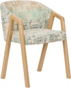 ARMCHAIR VIGO AC BEECH - SEAT AND BACK UPHOLSTERED