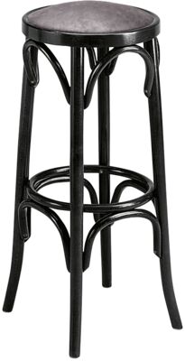 Bar stool 505 HS - flat upholstered