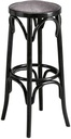 Bar stool 505 HS - flat upholstered