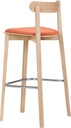 Bar stool Arik HS - flat upholstered