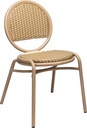 CHAIR AMI SC - CAFE LATTE/URBAN MINT/IVORY