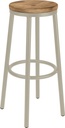 BAR STOOL VARESE HS - MOSS GREY
