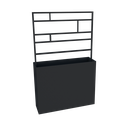 MILO FLOWER POT WITH TRELLIS