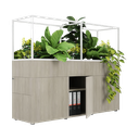 NORA PLANTER BOX WITH DRAWERS