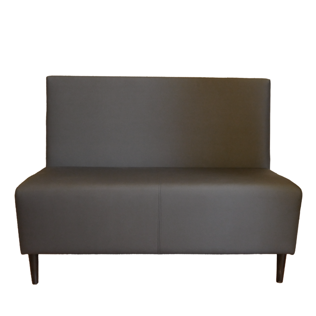 Nova restaurant sofa, plain back