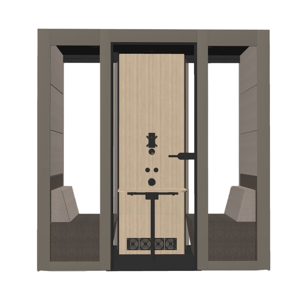 HEYA M - ACOUSTIC MEETING POD (2 PERSONS)