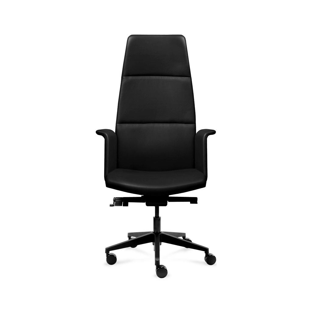 Luni office chair high, castors