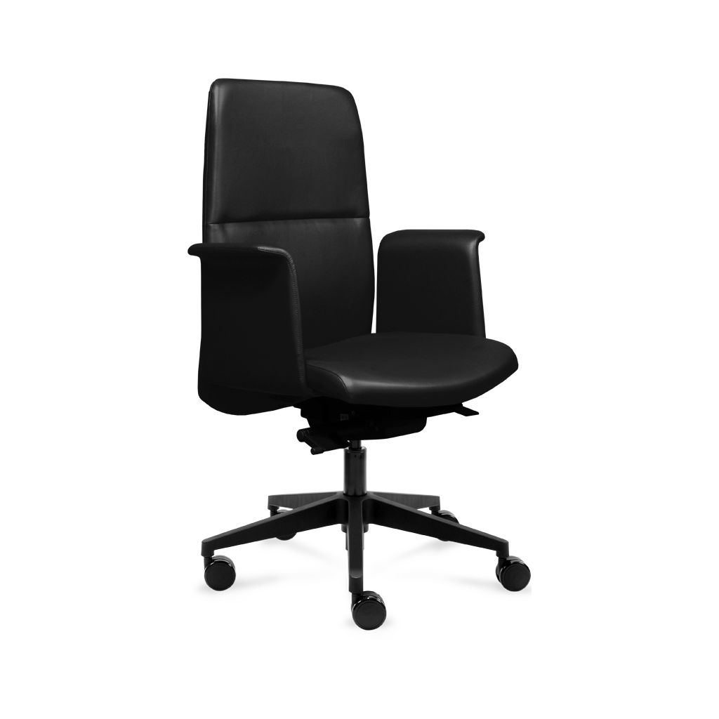 LUNI HIGH CONFERENCE CHAIR, CASTORS