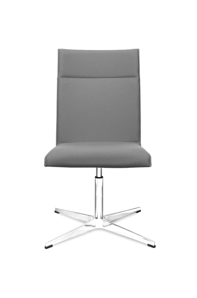 LINN HIGH OFFICE CHAIR, X FLAT BASE