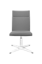 Linn high office chair, X flat base