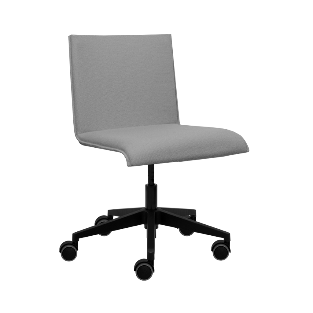 LINN LOW OFFICE CHAIR, CASTORS