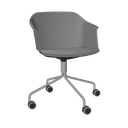 Greco chair, castors