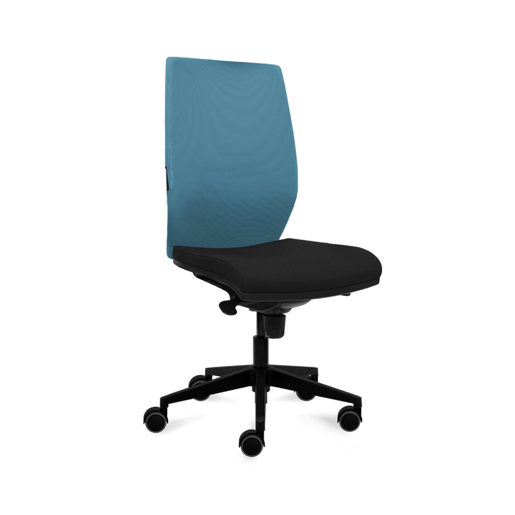 Gatia office chair mesh, castors