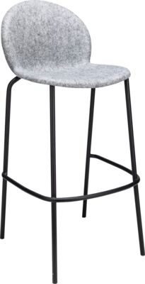 Bar stool Sparky HS - light grey