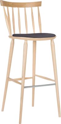 Bar stool Tymo HS - seat flat upholstered