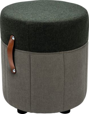 Low stool/hocker Tempo Duo RND LS, Ø 39cm