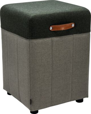 LOW STOOL/HOCKER TEMPO DUO SQ MS, 42 X 42CM