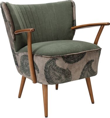 LOUNGE ARMCHAIR SIGRID LAC - OAK