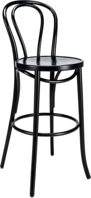 Bar stool 16/C HS - seat wood