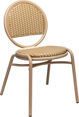[CH-SC-15933] CHAIR AMI SC - CAFE LATTE/URBAN MINT/IVORY