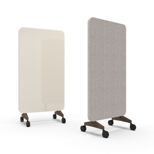 Saga whiteboard, castors