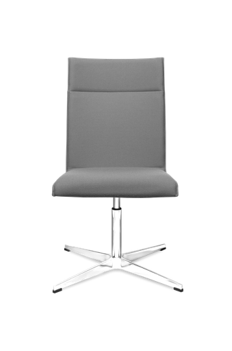 LINN HIGH OFFICE CHAIR, X FLAT BASE