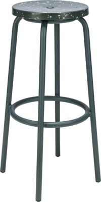 BAR STOOL CODE HS - FOREST GREEN