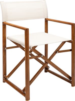 ARMCHAIR ALFREDO AC - TEAK / CREAM
