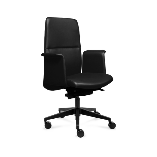 LUNI HIGH CONFERENCE CHAIR, CASTORS