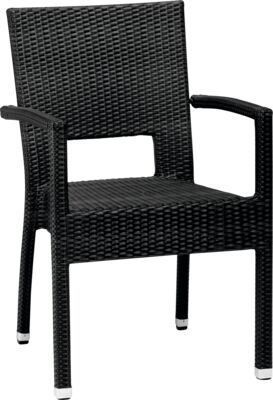 [CH-SC-12870] ARMCHAIR UNO AC - BLACK