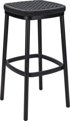 [BSP-SBS-12901] BAR STOOL STAN HS - BLACK