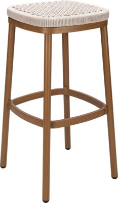 Bar stool Stan HS - iroko optic