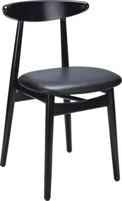 [CH-SC-13233] CHAIR FINN SC - SEAT UPHOLSTERED