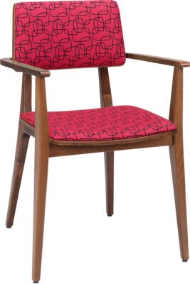 [CH-SA-13194] ARMCHAIR FLASH AC - SEAT AND BACK FLAT UPHOLSTERED