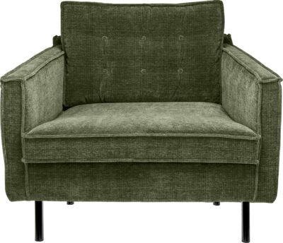 BENCH VELVET 1 SEATER LBA - 94CM